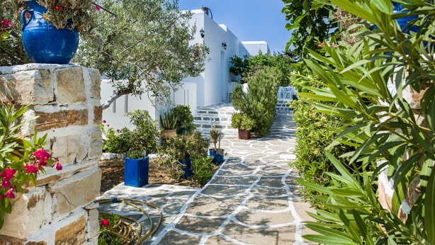 Exterior detail - Betty Apartments (Paros)