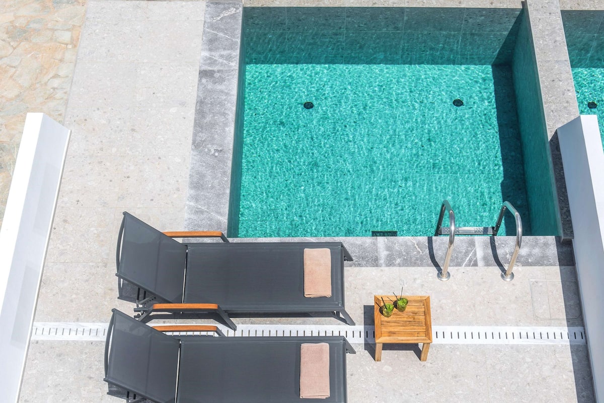 Chambre Double Standard, piscine privée