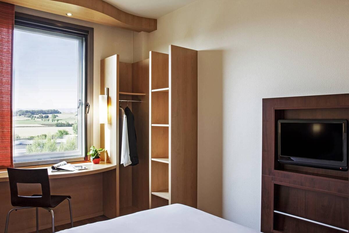 blackout curtains, soundproofing, iron/ironing board