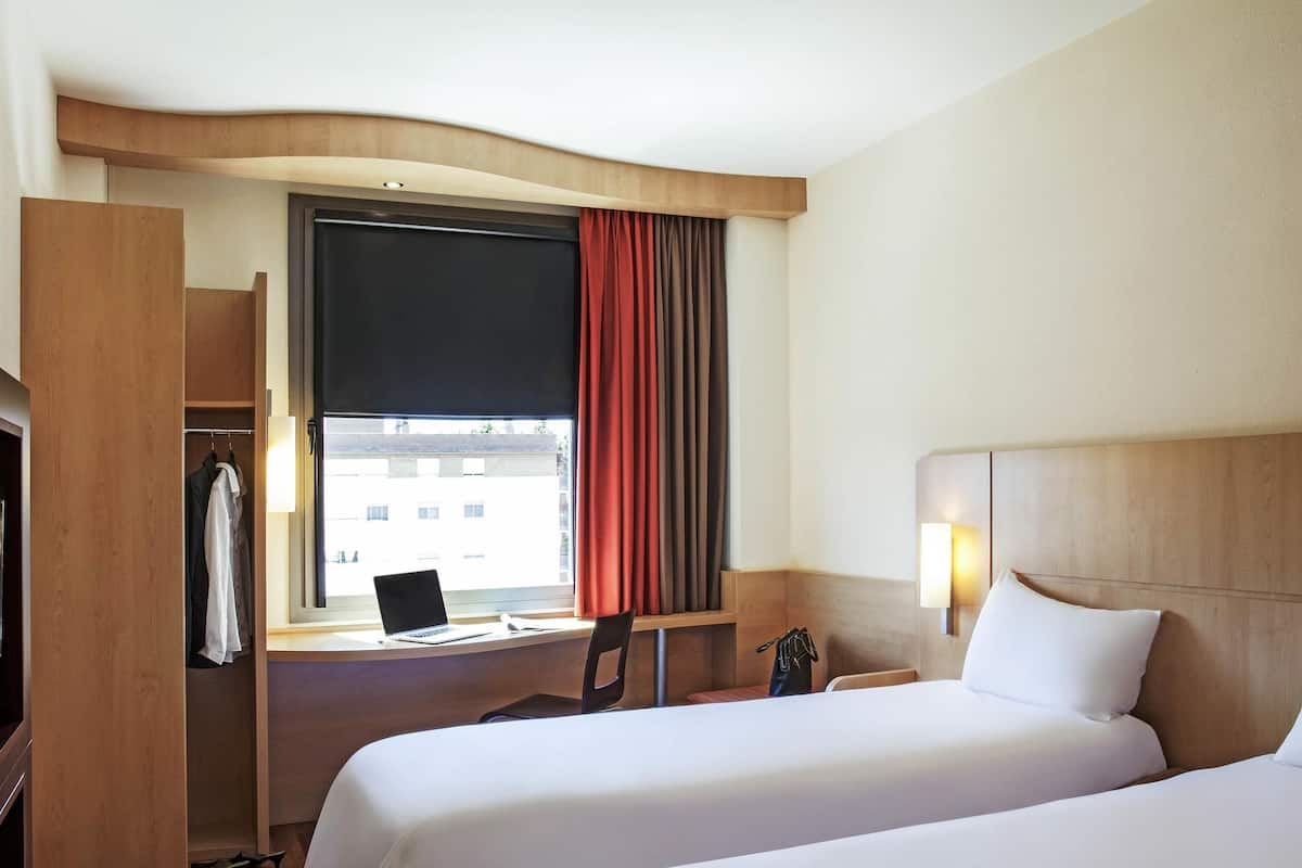 Blackout curtains, soundproofing, iron/ironing board