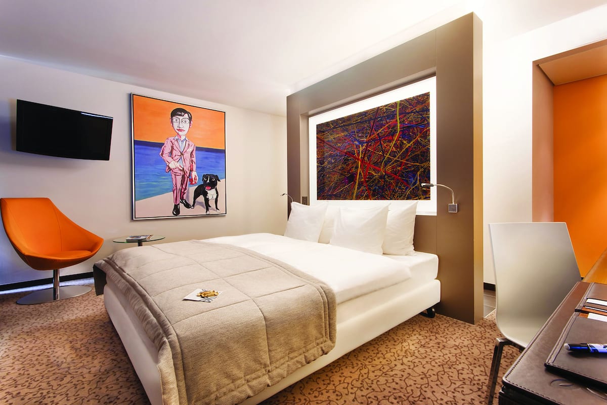 Habitación empresarial | 1 habitación, ropa de cama de alta calidad y minibar