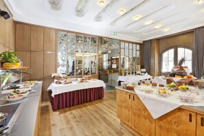 Petit déjeuner buffet