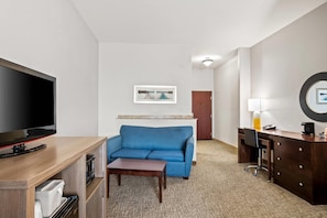 Suite, 1 King Bed with Sofa bed, Non Smoking | Premium bedding, desk, laptop workspace, blackout curtains - Comfort Suites Waxahachie - Dallas (Waxahachie)