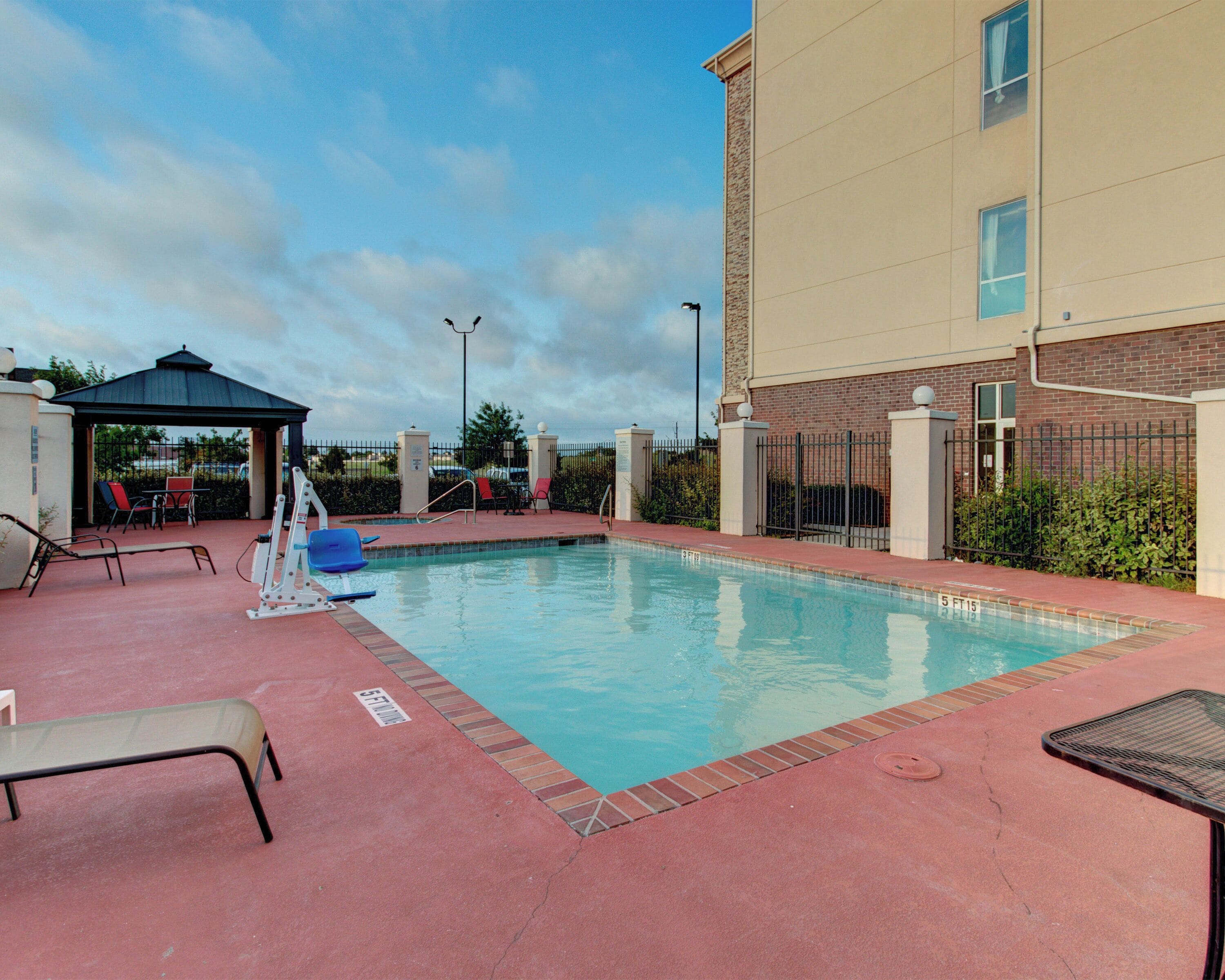 seasonal outdoor pool