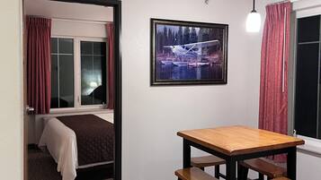 Double Extended Stay Suite | Desk, blackout drapes, iron/ironing board, free WiFi