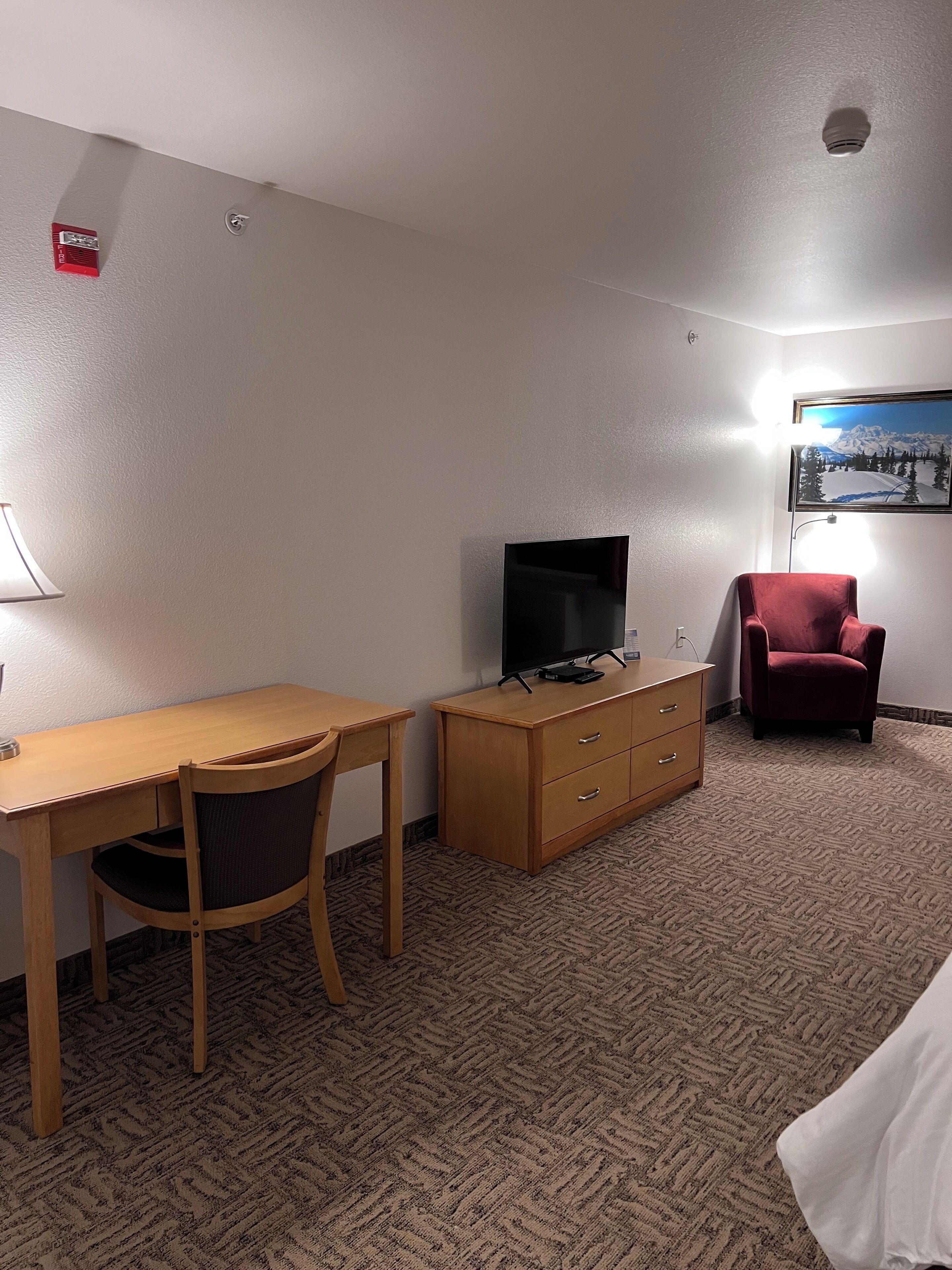 handicap accessible double queen room | desk, blackout curtains, iron/ironing board, free wifi