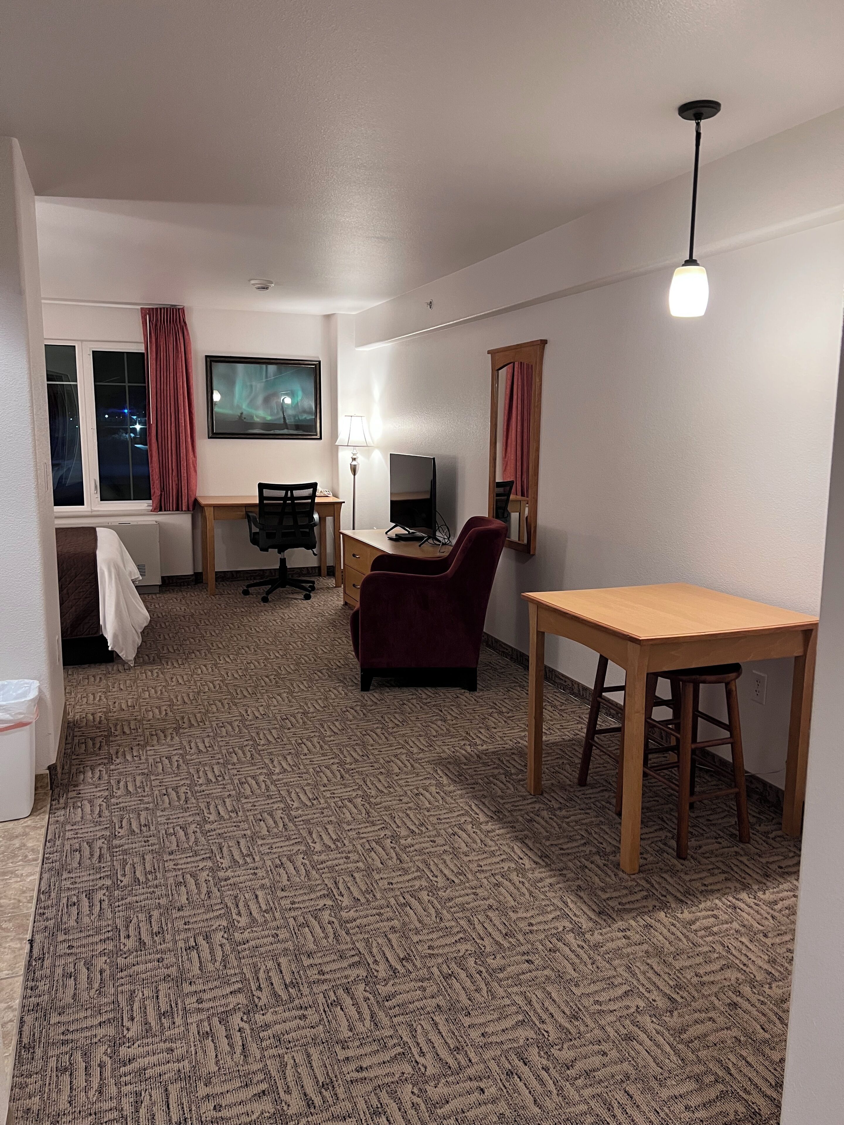 extended stay suite | desk, blackout curtains, iron/ironing board, free wifi