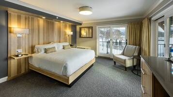 Chambre « Premier », balcon, en front de plage | Literie de qualité supérieure, décoration personnalisée