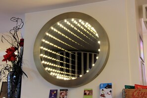 Sala de estar en el lobby