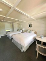 Standard Room, 1 Queen and 1 Full Bed | Iron/ironing board, bed sheets