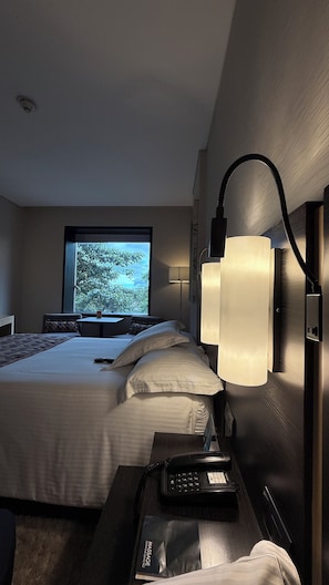 Literie de qualité supérieure, surmatelas, minibar