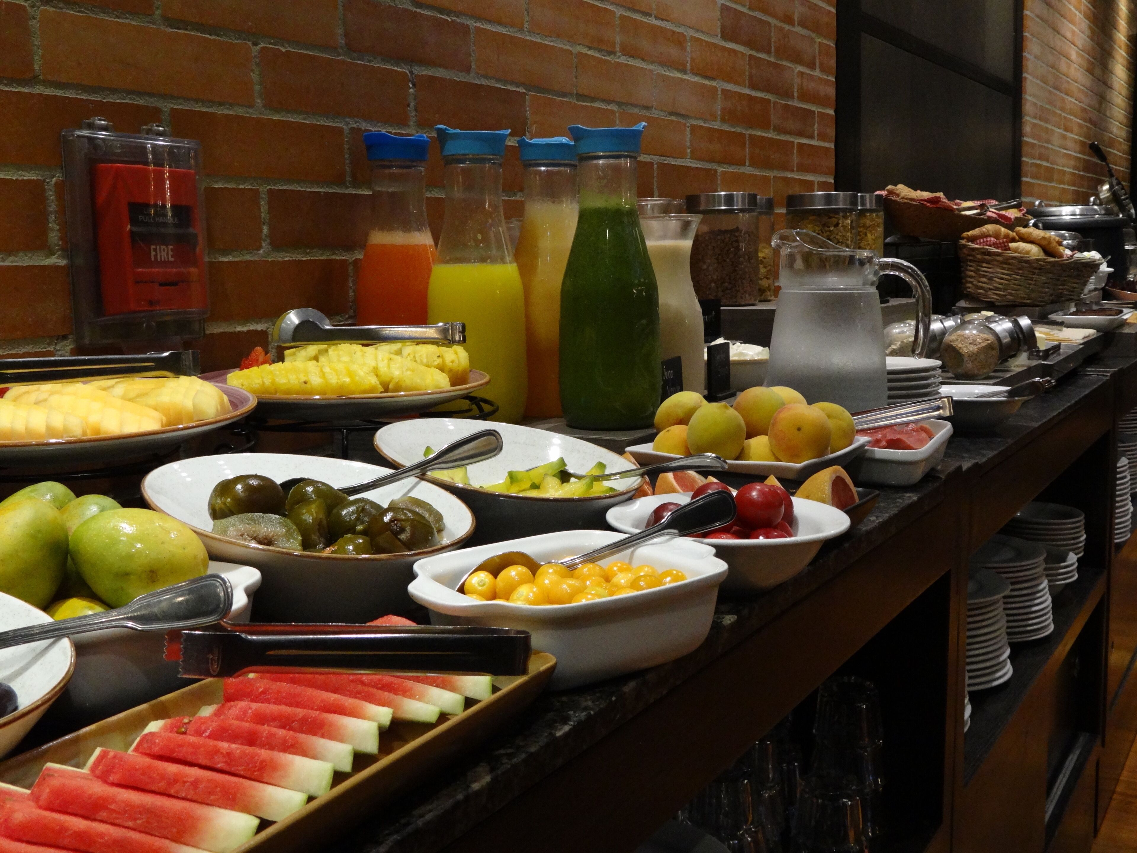 Gratis frukostbuffé varje dag 