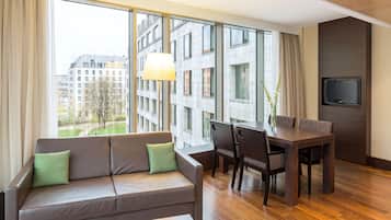 Hochwertige Bettwaren, Pillowtop-Betten, Minibar, Zimmersafe