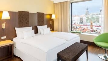 Hochwertige Bettwaren, Pillowtop-Betten, Minibar, Zimmersafe