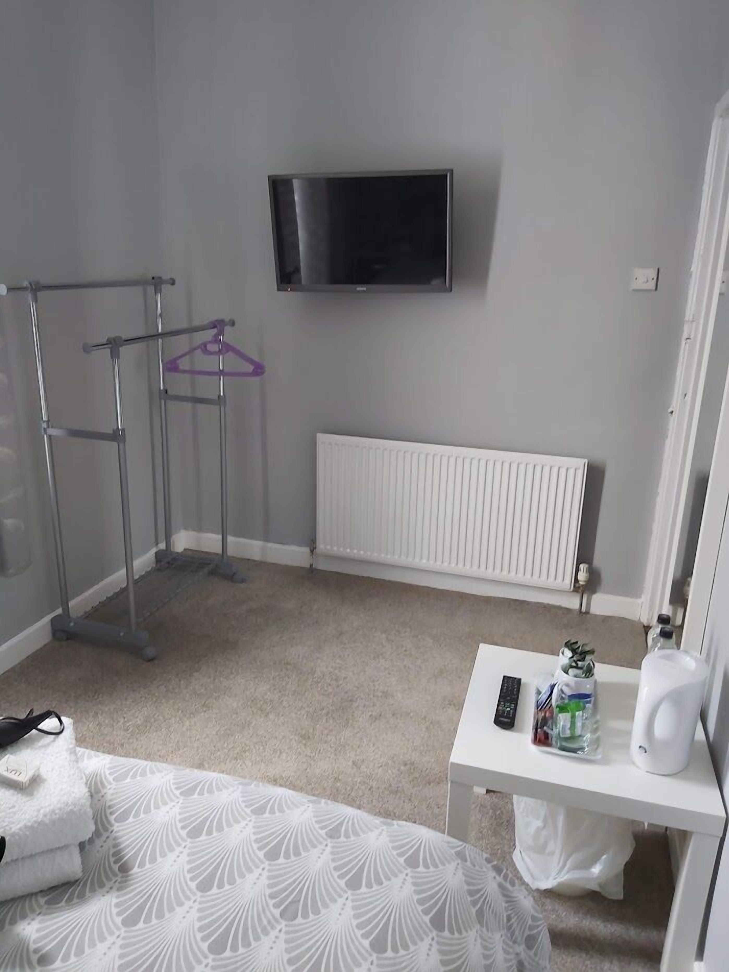 individually decorated, individually furnished, iron/ironing board