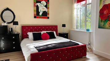 Individually decorated, individually furnished, bed sheets