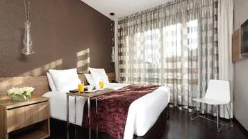 Luxe beddengoed, Select Comfort-bedden, een kluis op de kamer