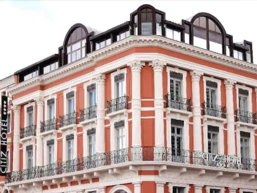 Fassade der Unterkunft