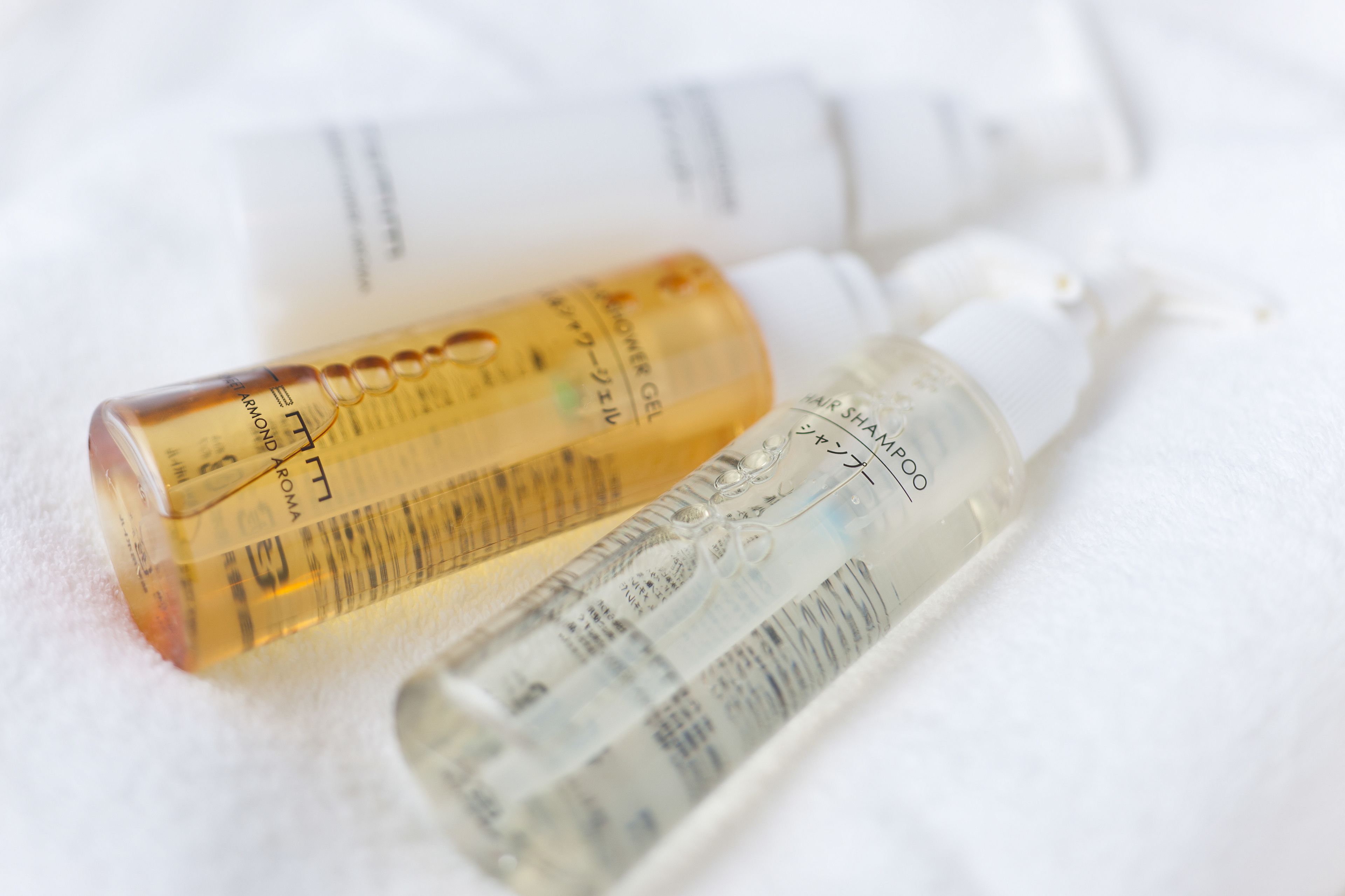 eco-friendly toiletries, hair dryer, slippers, electronic bidet