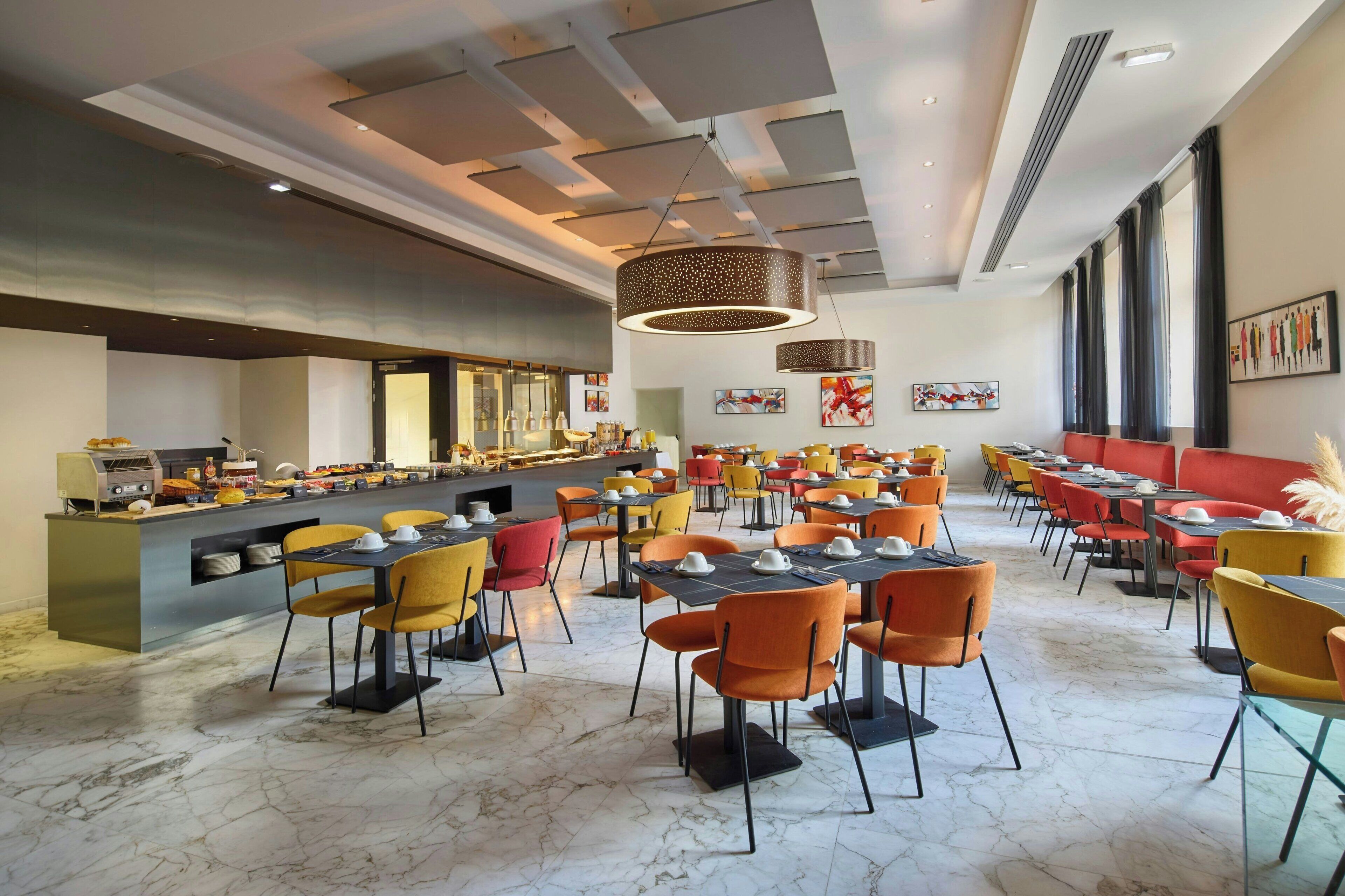 daily buffet breakfast (eur 28.00 per person)