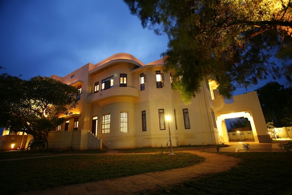 Front of property – evening/night