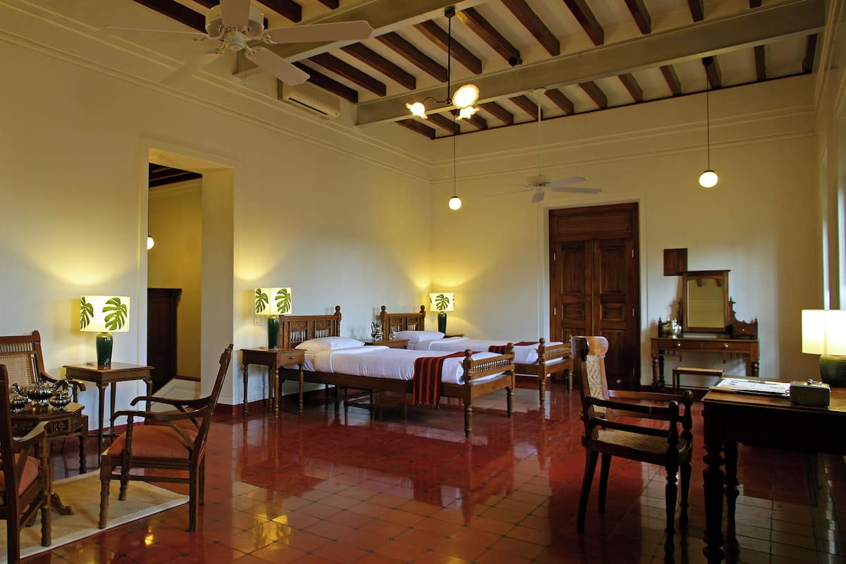 1 habitación y ropa de cama de alta calidad