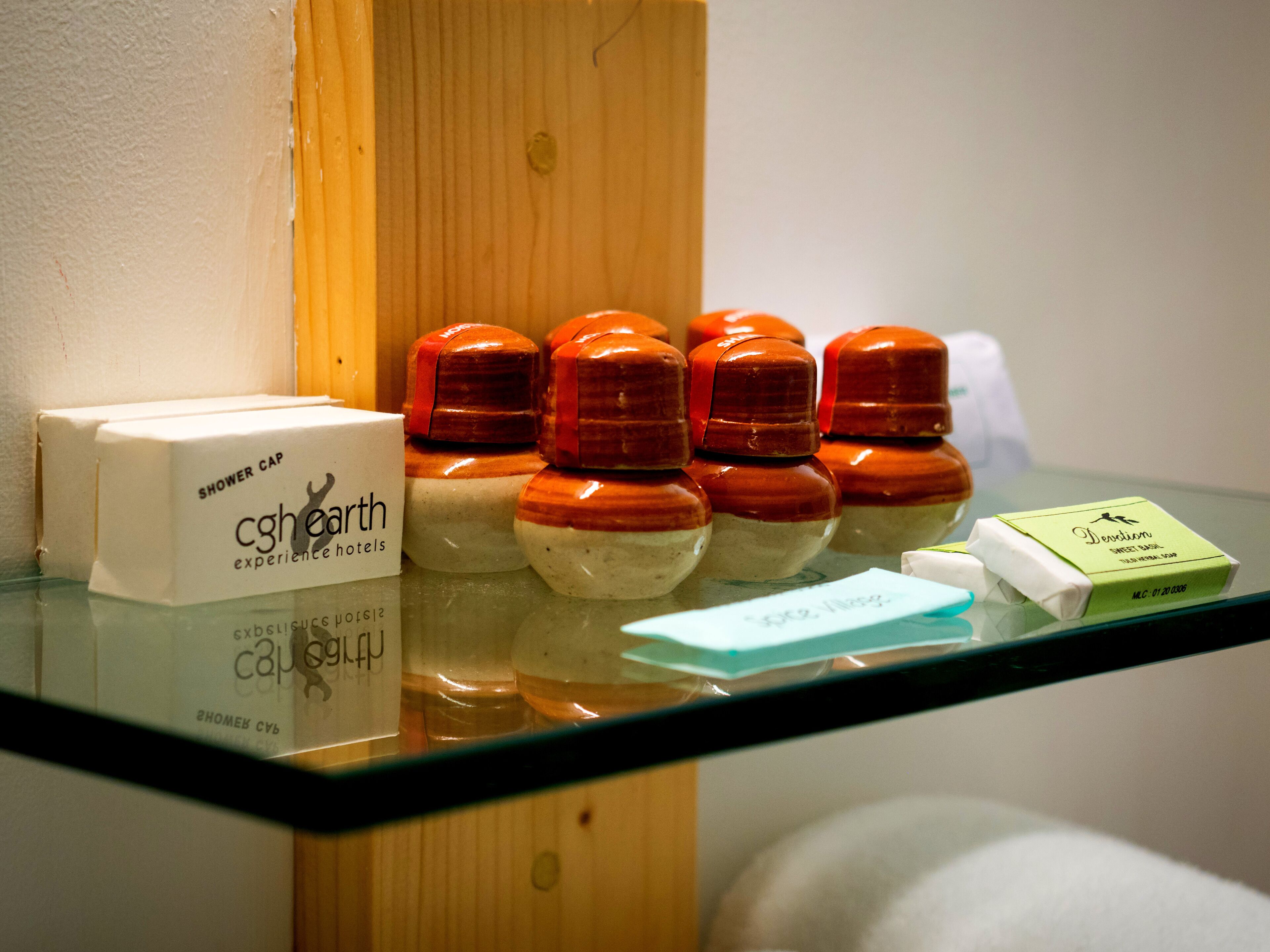 shower, free toiletries, hair dryer, bathrobes