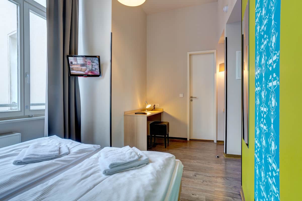 Chambre Double pour 1 personne | Coffres-forts dans les chambres, rideaux occultants