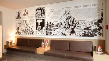 Sitzecke in der Lobby