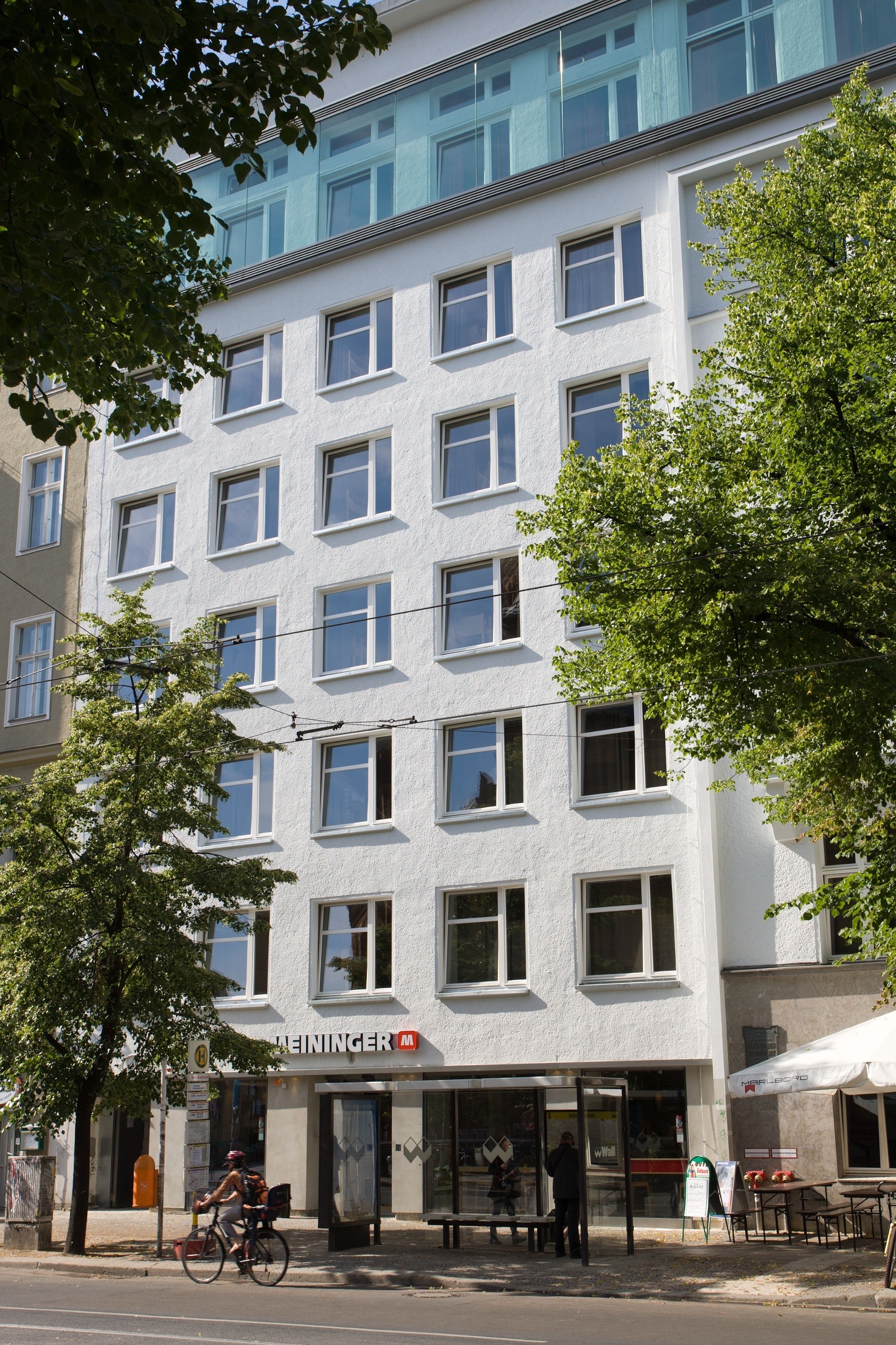 Façade de l’hébergement