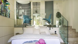 Premium bedding, minibar, in-room safe, desk - Hotel Villa Blu Capri (Anacapri)