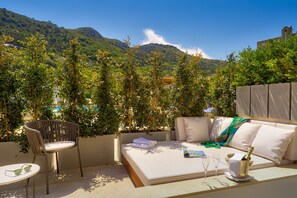 Suite Capri con Roof Top vista mare | View from room - Hotel Villa Blu Capri (Anacapri)