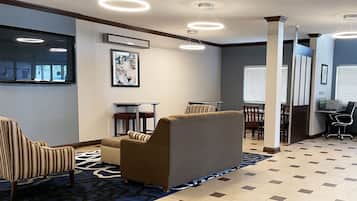 Sala de estar en el lobby