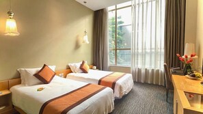 Premium bedding, minibar, in-room safe, blackout curtains