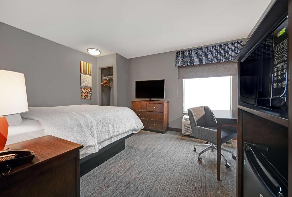 Premium bedding, pillowtop beds, in-room safe, laptop workspace