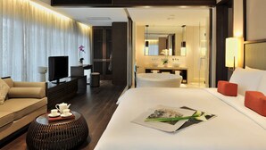 Suite Grand, 1 cama King size (Deluxe) | Ropa de cama de alta calidad, edredón y artículos del minibar gratis