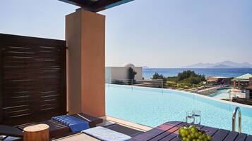 Twin / Double Room Swim Up Sea View | Vista a la playa o el mar
