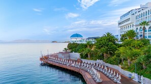 Uitzicht vanuit accommodatie