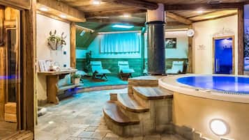 Sauna, Whirlpool, Dampfbad, Türkisches Bad/Hamam, Körperbehandlungen