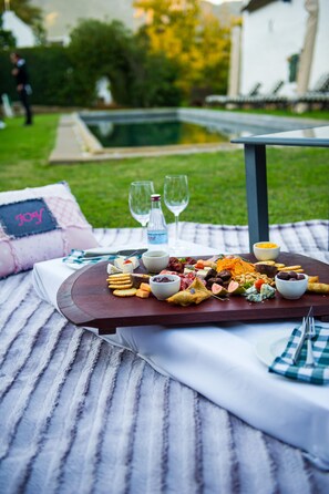 Aire de pique-nique/barbecue
