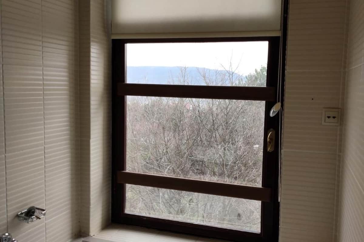 free toiletries, hair dryer, slippers, towels