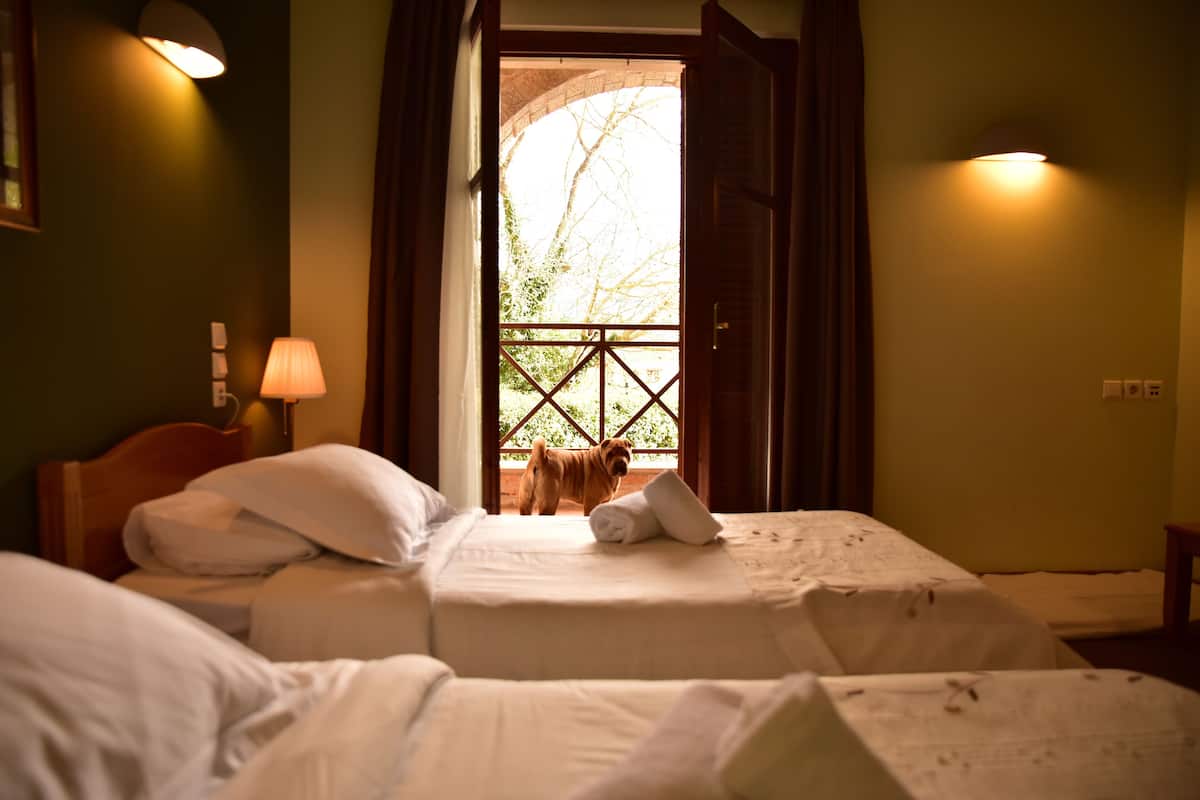 superior double room, mountain view | 1 bedroom, in-room safe, blackout curtains, free cots/infant beds