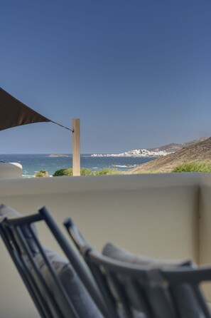 Balcony view - Kouros Art Hotel - Adults Only (Naxos)