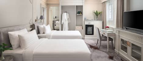 Ropa de cama de alta calidad, colchones Select Comfort, minibar