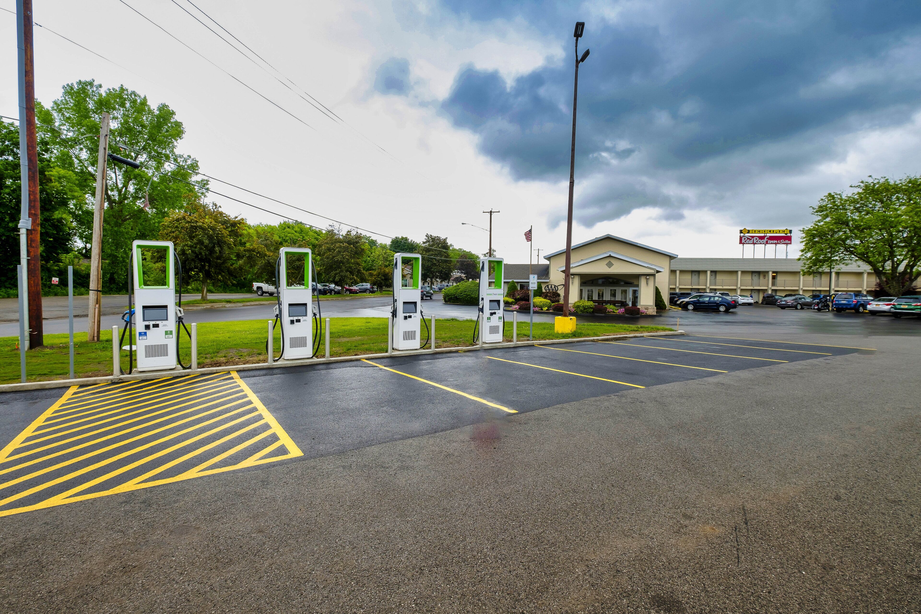 electric vehicle-charging station