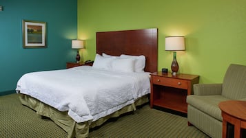 Room, 1 King Bed, Accessible, Non Smoking | Premium bedding, pillowtop beds, in-room safe, iron/ironing board