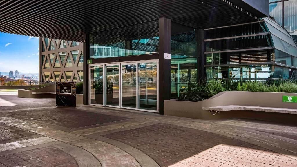 Entrada de la propiedad