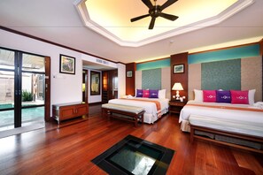Villa Prestige (Pool Villa) | Literie de qualité, minibar, coffre-fort, fer et planche à repasser
