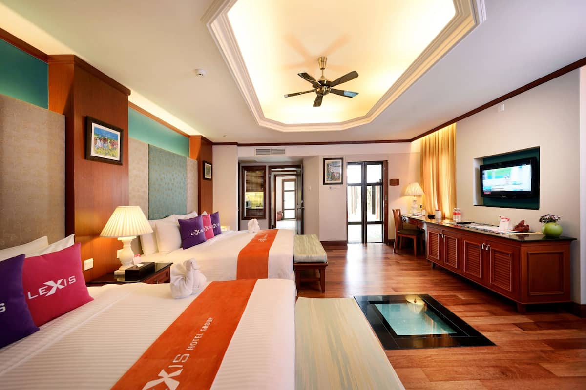 Executive Pool Villa | 1 bedroom, premium bedding, minibar, in-room safe
