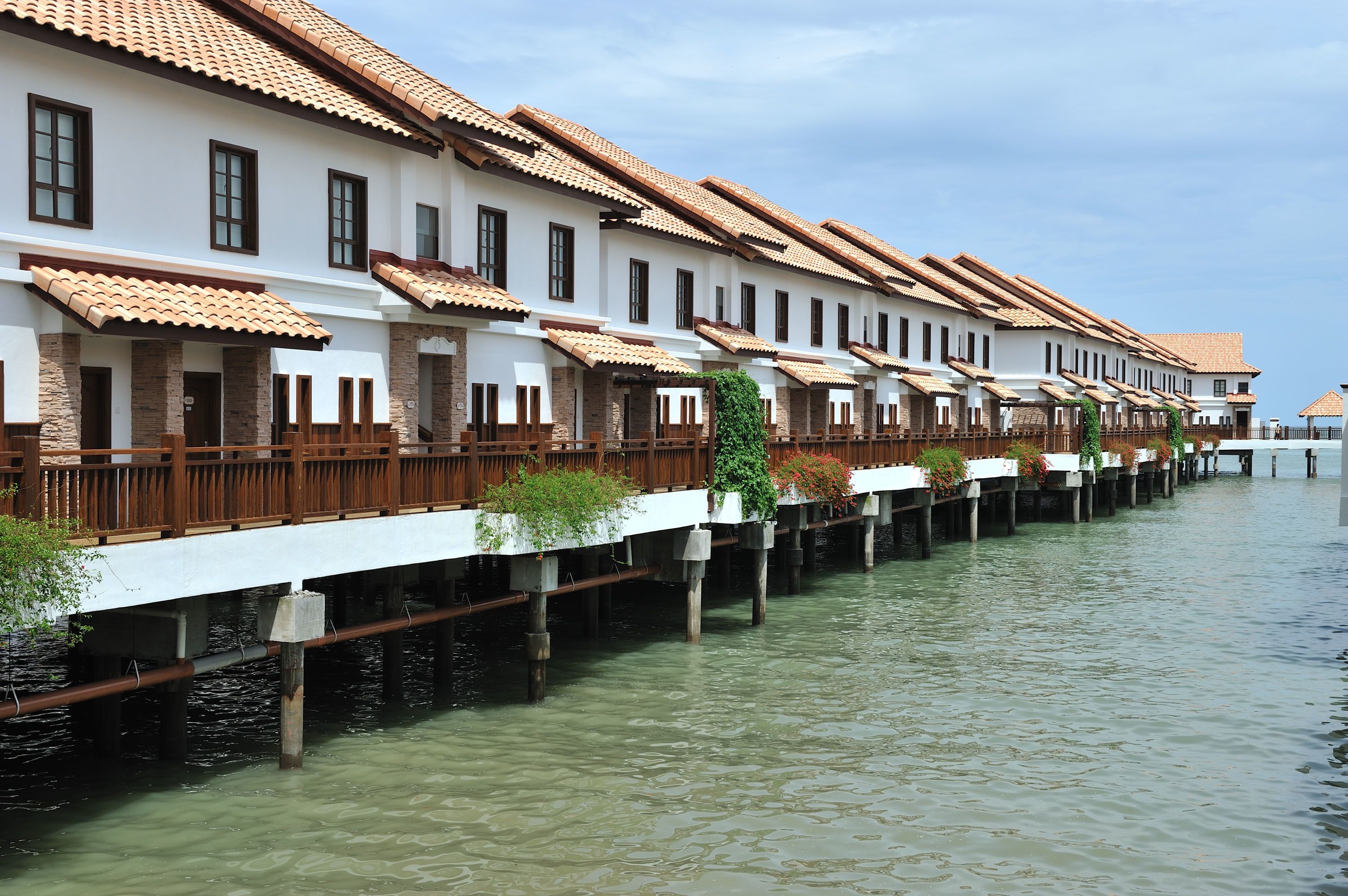 Pemandangan dari properti